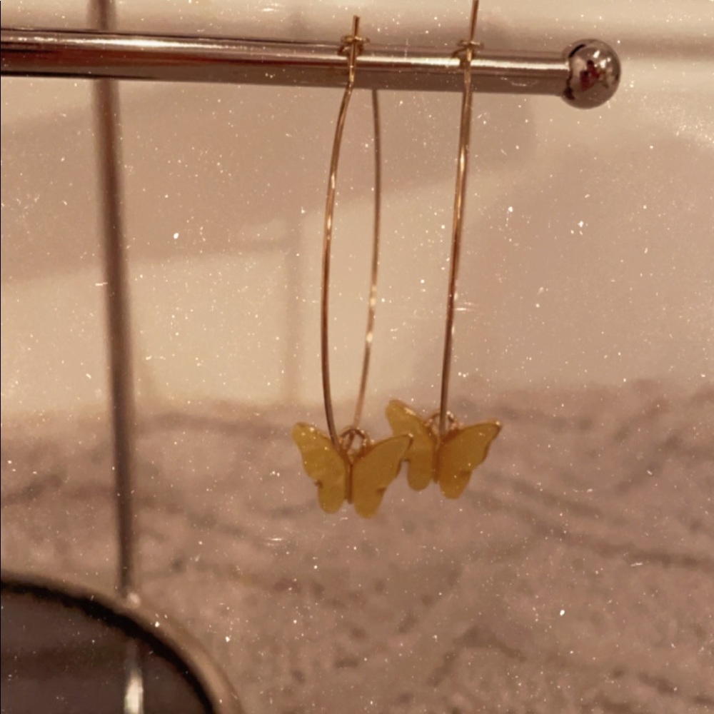 Selling brand new butterfly earrings!